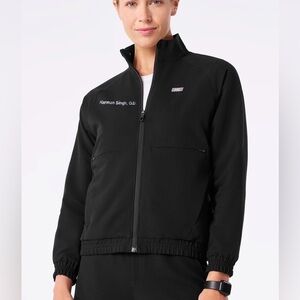 🎉NWT! Figs Sydney Scrub Jacket! Black XS.